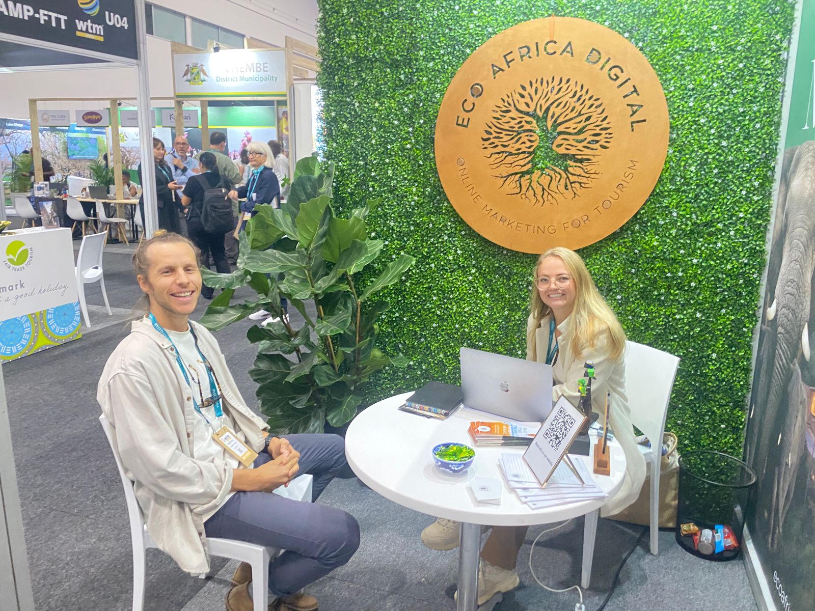 Eco Africa Digital stand at WTM Africa